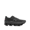 On Running Womens Black Black Cloudmonster Void Mesh Low-top Trainers