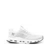 On Running Sleek Fabric Sneakers With Rubber Sole