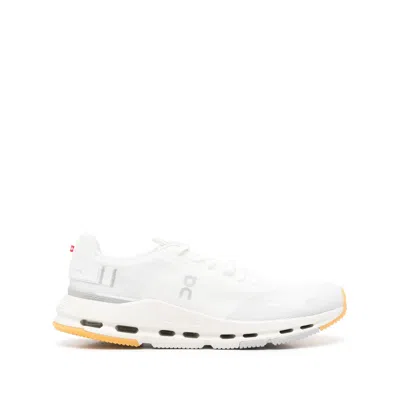 On Running Polyester Sneakers In White