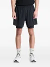 On Running Power Shorts In Black