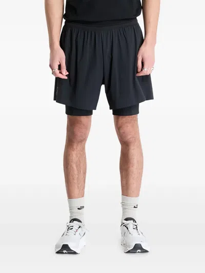 On Running Power Shorts In Black