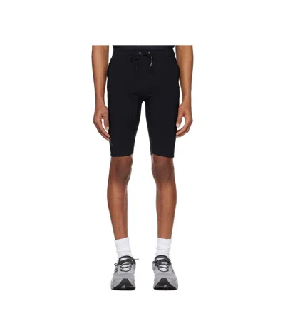 On Running Race Tights Half Shorts In Black