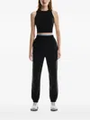 On Running Racerback Crop Top In Black