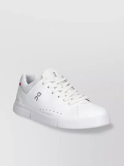 On Running Roger Advantage Sneakers Featuring Perforated Detailing