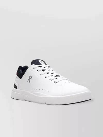 On Running Roger Advantage Sneakers In Faux Leather