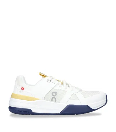 On Running Kids' Roger Clubhouse Pro Youth Trainers In White