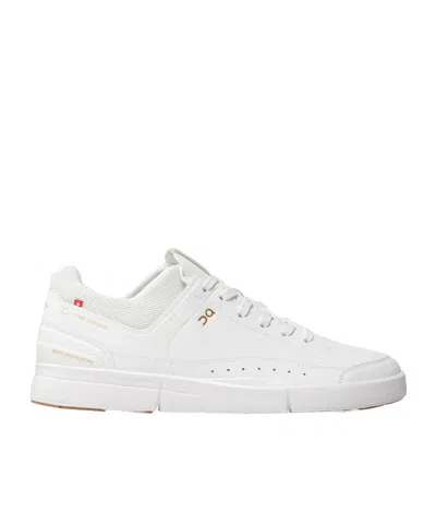 On Running Round Head Low-cut Casual Shoes In White