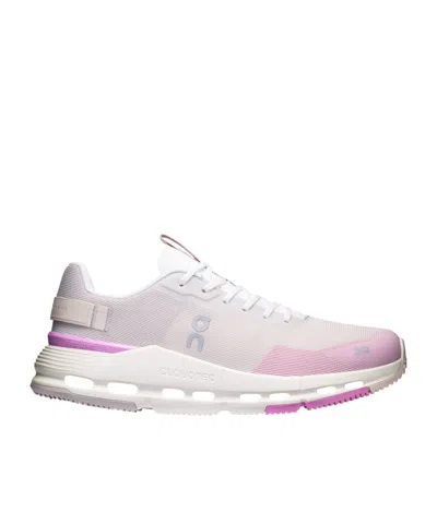 On Running Round Head Low-cut Sneakers In White