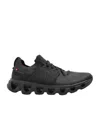 On Running Round Toe Low-top Sneakers In Black