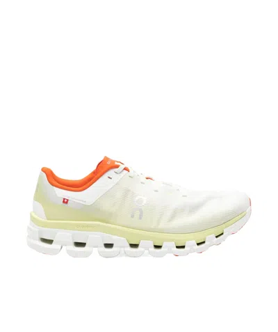 On Running Round Toe Sneakers In White