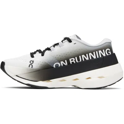 On Running Running Cloudboom Max Lace-up Sneakers In Black