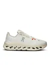 On Running Cloudtilt Mesh Sneakers In Sand Cream.