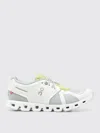 On Running Women's Cloud 5 Push Glacier Zest Trainers In White