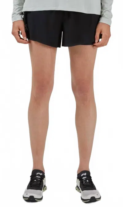 On Running Shorts In Black