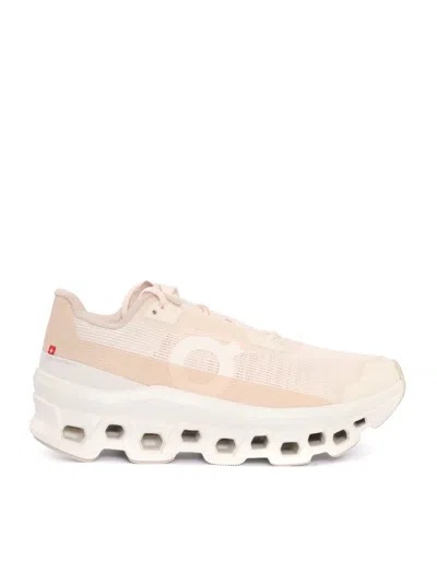 On Cloudmster Void Sneakers In White