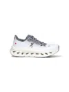 On Running Grey Lace Up Sneakers In White