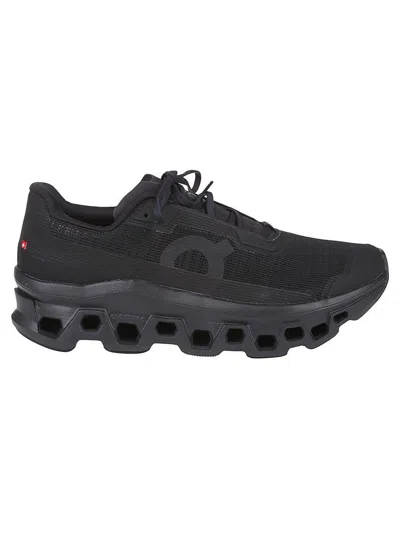 On Running Sneakers In Black
