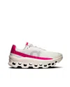 On Running Sneakers Cloudmonster Donna Ivory Grenadine In Gray