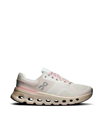 On Running Sneakers Cloudrunner 2 Silver Mauve Donna In Neutral