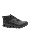 On Running Cloudroam Waterproof Panelled Ankle Sneakers In Black