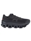 On Running Cloudmonster Mesh Low-top Sneakers In Black