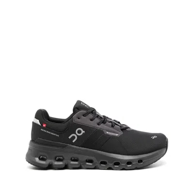 On Running Sneakers In Black