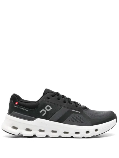 On Running Cloudrunner 2 Sneakers In Black