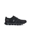 On Running Cloud 6 Lace-up Sneakers In Black