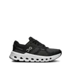 On Panelled Knitted Sneakers In Black