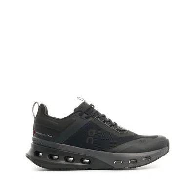 On Running Cloudnova X Sneakers In Black