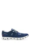 On Women's Cloud 5 Running Shoes In Denim/white In Blue