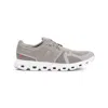 On Running Mesh Upper Round Toe Sneakers In Brown