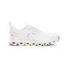 On Running On Cloud 6 Waterproof Low-top Sneakers In White