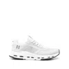 On Running Sleek Fabric Sneakers With Rubber Sole In Grey