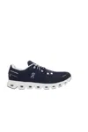 On Running Sneakers Cloud 6 On In Mesh Riciclato In Midnight+white