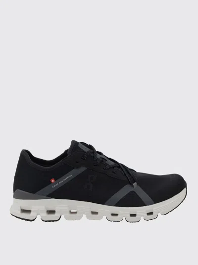 On Running Sneakers Cloud X 4 Ad On In Mesh Riciclato In Black