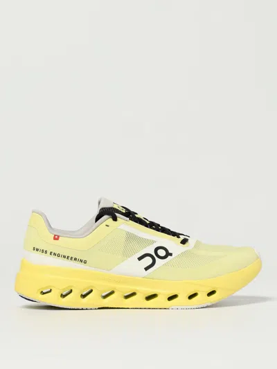 On Running Sneakers  Men Color Lime In Green
