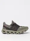 On Running Laced Sneakers In Mud