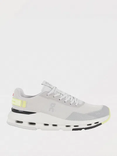 On Running Sneakers  Men Color Pearl In White