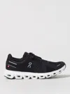 On Running Cloud 5 Panelled Mesh Sneakers In Schwarz