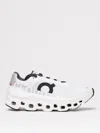 On Running Cloudmonster Sneakers With Technical Fabric Upper In White