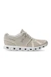 On Running Cloud 5 Womens Fitness Workout Athletic And Training Shoes In Pearl White