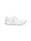 On Running White Mesh Cloud 6 Sneakers In White