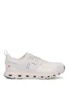 On Running White Mesh Cloud 6 Sneakers In White