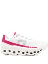 On Running Cloudmonster Sneakers With Ultralight Rubber Outsole In White