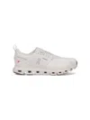 On Pearl Cream White Textile Cloud 6 Wp Sneakers In White