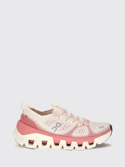 On Running Sneakers Woman Color Pink In Multi