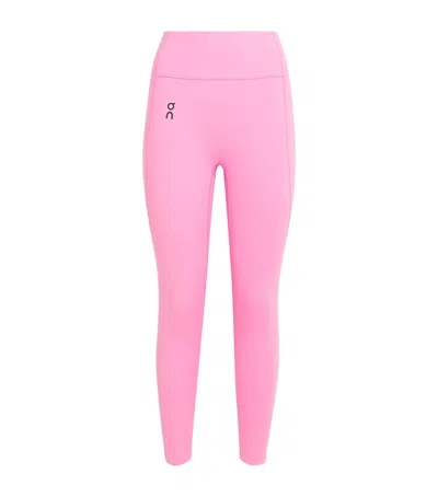 On Running Studio Leggings In Pink