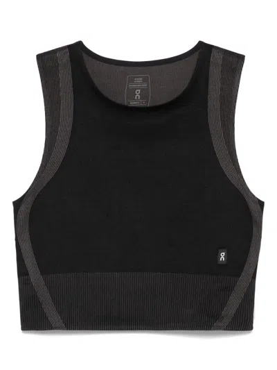 On Running Studio Performance Top In Black