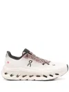 On Running Taupe Lace Up Sneakers In Taupe